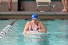 Swimming vs Babson  Wheaton College Swimming vs Babson College. - Photo By: KEITH NORDSTROM : Wheaton, Swimming, Babson